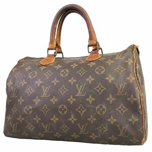 【1円～】 ルイヴィトン Louis Vuitton バッグ ハンドバッグ スピーディ30 M41526 モノグラム レザー ブラウン 中古