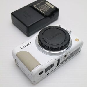 美品 DMC-GF6 LUMIX ホワイト 即日発送 ミラーレス一眼 Panasonic 本体 あすつく 土日祝発送OK