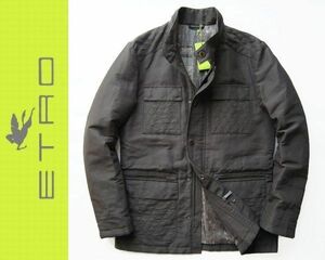 ◆本物◆ETRO エトロ◆上質◎軽快中綿入りM65ジャケットM 新品