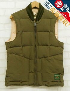 8T2284/ALASKA SLEEPING BAG GOOSE DOWN VIKING VEST USA製 AS15005 アラスカスリーピングバッグ グースダウンバイキングベスト