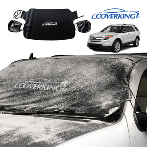 COVERKING 正規品 専用設計 フロントガラスカバー ミラーカバー付 雪 霜 凍結 花粉 黄砂 フォード 11-15y エクスプローラー カバーキング