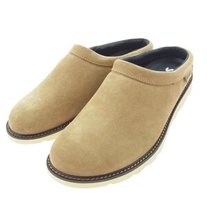 schott ショット S23004 Leather Clog レザー クロッグ シューズ ベージュ系 27cm【極上美品】【中古】