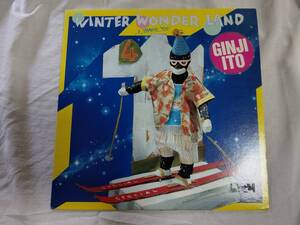 「LP」 伊藤銀次「WINTER WONDERLAND」※帯無し　中古品