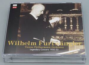 フルトヴェングラー & ウィーン・フィル 「伝説のコンサート (1950-53) ターラ編・CD6枚」KKC-4173/8（ケース表面にスリ傷等あり）