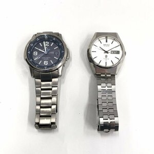 CASIO カシオ OCEANUS デイト 3721 OCW-100TDJ 001B315D / SEIKO セイコー TYPEⅡ クオーツ デイデイト 4623-8000 628421【CKAGD006】