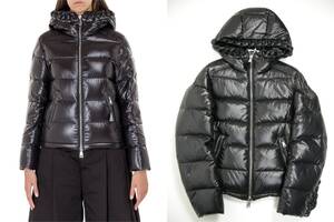 定25万■サイズ2■新品 本物■モンクレールGEINIUS KEI NINOMIYA ALMANDINEダウンジャケット/レディース/MONCLER/ジーニアス/999ブラック黒