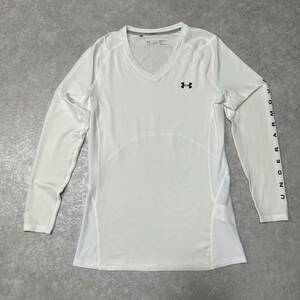 アンダーアーマー ゴルフ UNDER ARMOUR GOLFヒートギア インナー 長袖シャツ Mサイズ