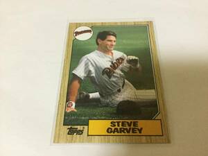 87 Topps スティーブ ガービー Garvey #100