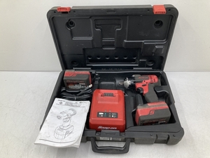 動作OK Snap on スナップオン コードレス インパクトレンチ 1/2(12.7sq) CTJ8815A バッテリー 2個 充電器 セット (E1509)