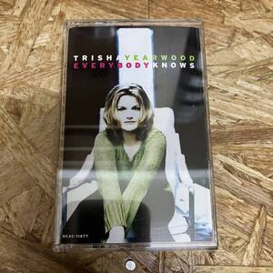 シPOPS,ROCK TRISHA YEARWOOD - EVERYBODY KNOWS アルバム TAPE 中古品