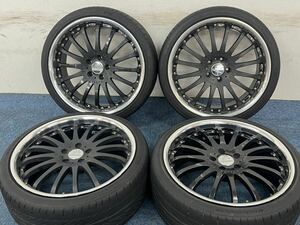 カールソン CR1/16RS 21インチホイール／HANKOOK VENTUS V12タイヤ (21x9J+30) レクサスLS460 LS600H LS500 PCD:120 タイヤ ハブ60mm