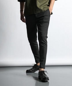 The DUFFER of ST.GEORGE 「GUM STRETCH LIGHT」SKINNY EASY CHINO：超伸縮「ガムストレッチライト」スキニー イージーチノ 黒 サイズXL