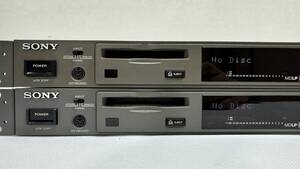 【ジャンク】SONY MDS-E10 MDLP対応 MDデッキ 2台セット