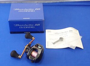 ◎ SHIMANO　シマノ　Barchetta BB　21バルケッタBB 151DHHG　ベイトリール　左ハンドル　044082　1円～