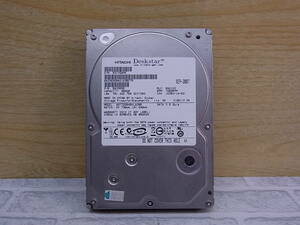 ◎K/599●日立 HITACHI☆3.5インチHDD(ハードディスク)☆400GB SATA300 7200rpm☆HDT725040VLA380☆中古品