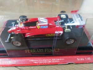 フェラーリ F126 C２ ターボ アシェット 1/43 新品 未開封 FERRARI Hachette