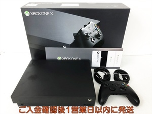 【1円】XBOX ONE X 本体 セット 1TB ブラック Microsoft Model 1787 初期化/動作確認済 D05-747jy/G4