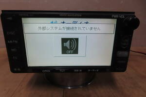 動作保証付★A588/トヨタ純正　86120-28400　ヴォクシー ノア AZR60G AZR65　マルチモニター　CD MD再生OK　本体のみ