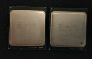 Intel XEON E5-2690 2.90GHz LGA2011 2個セット