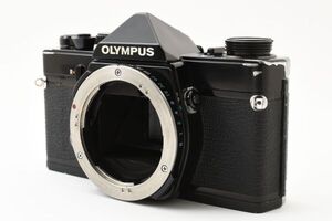 シャッター,露出計針動作OK Olympus OM-1 Black Body MF SLR Film Camera ブラック ボディ MF一眼レフフィルムカメラ オリンパス ※1 #6666