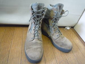 ◆中古 良品 Vibram ビブラム ソール ブーツ 6 1/2 R アメリカ製◆検索 三沢 米軍 放出品 ミリタリー サバゲ― コンバット デザート 迷彩