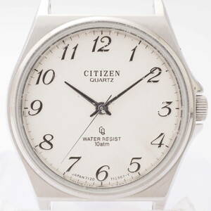 シチズン 4-731727 Y CITIZEN QUARTZ SS クォーツ シルバー ボーイズ 男女兼用 腕時計 フェイスのみ[90612767-AC4