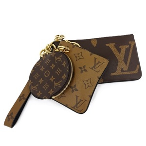 LOUIS VUITTON コインケース ポーチ モノグラム リバース ポシェット トリオ M68756