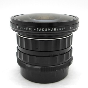 1円〜 ASAHI アサヒ PENTAX Super Multi Coated Fish Eye Takumar 6x7 35mm f/4.5 魚眼レンズ 動作未確認 y85-3424110【Y商品】