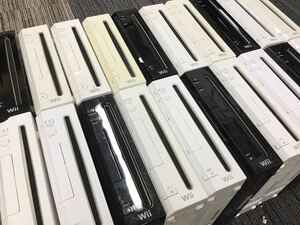 Nintendo Wii 本体 ホワイト ブラック 20台 ニンテンドー 【おまとめ品/ジャンク】