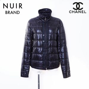 シャネル CHANEL ジャケット Size:38 中綿 ココマーク ブラック