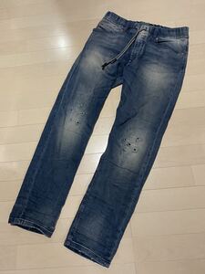 DIESEL × RHC Ron Herman JoggJeans WAYKEE インディゴ ディーゼル ロンハーマン ジョグジーンズ スウェット デニム　　サイズ28