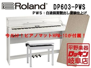 Roland DP603-PWS 白塗鏡面艶出し塗装仕上げ