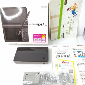 Nintendo　ニンテンドーDSiLL　ダークブラウン　美品　任天堂　ゲーム機