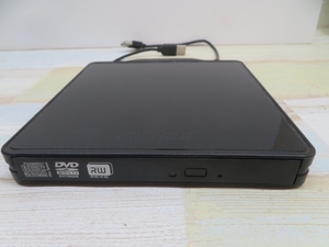 ■BUFFALO DVSM-PC58U2V/N ポータブルDVDドライブ ブラック バッファロー PC用品 USED 95096■！！