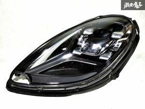 キレイ！PORSCHE ポルシェ純正 95B マカン LED ヘッドライト ヘッドランプ 左 左側 助手席