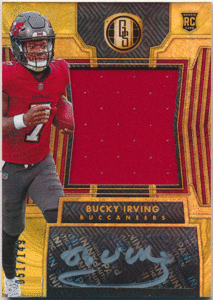 Bucky Irving NFL 2024 Panini Gold Standard RC Rookie Jersey Auto 149枚限定 直筆サイン ルーキージャージオート バッキー・アービング