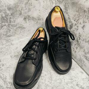 clarks クラークス　レザー　スニーカー　コンフォート　アクティブエアー　黒