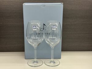 G222-X1-716 ZWIESEL GLAS ツヴィーゼル ワイングラス２点まとめ 箱付き 現状品②