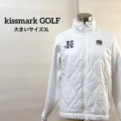 kissmark GOLF★　大きいサイズ3L　アウター　ジャケット　中綿