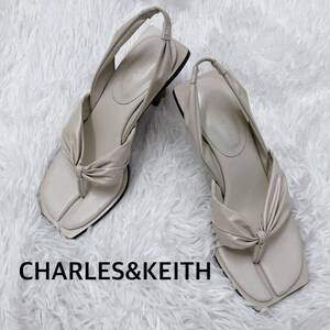 CHARLES&KEITH サンダル 22.5cm 白