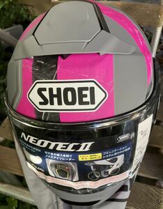 SHOEI NEOTEC2 JAUNT　ピンク/グレー M 新品未使用