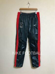 【新品】 NIKE NFTB ナイキ フットボール トレーニング ウインド パンツ ボトムス サッカー ウェア サイズXL グレー 赤 599679