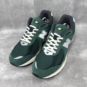 美品 ニューバランス NewBalance M2002RHB 27cm 2002R ナイトウォッチ グリーン Nightwatch Green スニーカー ローカット GREEN USED品