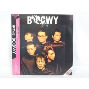 BOOWY ボウイ MORAL モラル VIH-6077 LPレコード 中古品