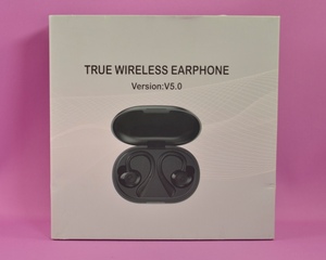 【新品未使用品】ワイヤレスイヤフォン（TRUE WIRELESS EARPHONE Ver5.0）