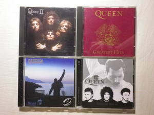 『Queen アルバム4枚セット』〔Queen Ⅱ(1974),Greatest　Hits(1992),Made In Heaven(1995),Greatest Hits Ⅲ(1999),Freddie Mercury〕