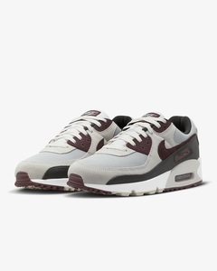 NIKE AIR MAX 90 DQ4071-004 エアマックス 薄灰×バーガンディー US9