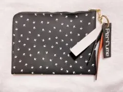 Perfume closet P-DOT CLUTCH BAG／BLACK