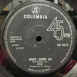 OPUS (ROCK) / BABY, COME ON (UK-ORIGINAL)