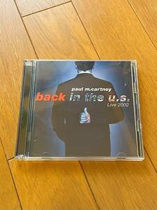 ポール・マッカートニー　2CDライヴ　back in the u.s. Live 2002　★国内盤美品★